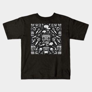 Boombox Chronicles: Rhythm & Rhymes Kids T-Shirt